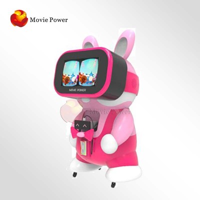 Movie Power Colorful LED Lights Arcade Games Machines Popular Indoor Amusement Game Machine VR Kid Game