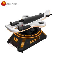 Amusement Park Rides Virtual Reality  Flying Equipment 9d VR 9d 360 Version Shooting Coinoperatedgames VR Flight Simulator