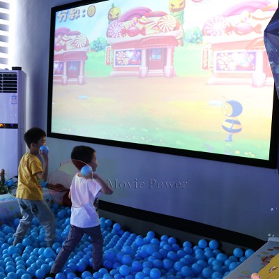 VR Kids Fun zone AR Magic Ball Interactive Projection Wall Game  AR Children Interactive Projector Games