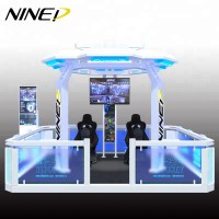 Small Amusement park virtual reality simulation rides multiplayer vr game machine simulator